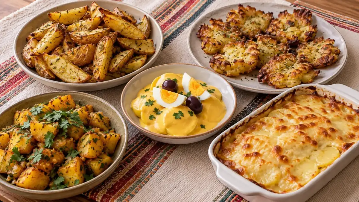 20 recetas con papas: fritas, al horno, cremosas y más