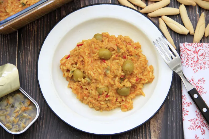 Arroz de latas