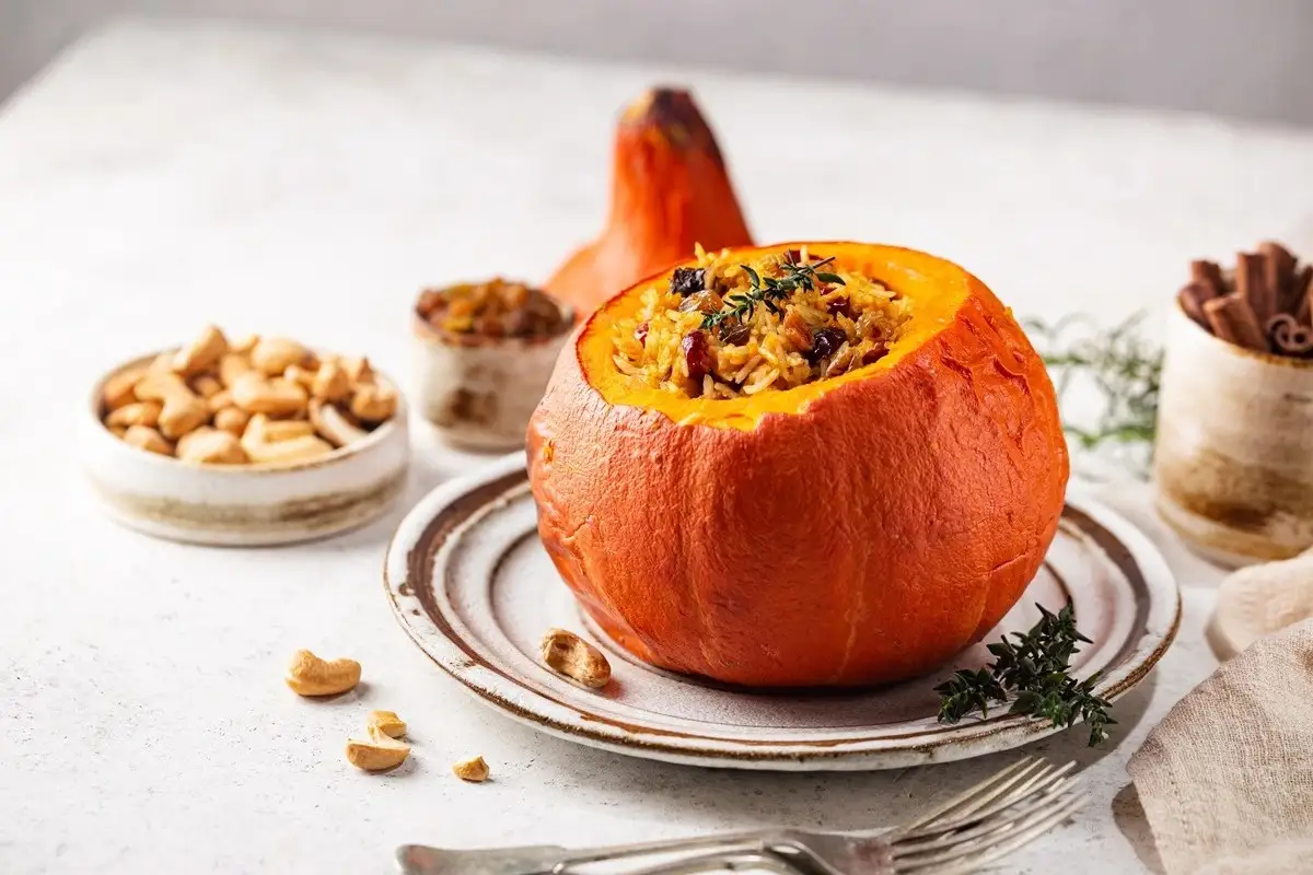 Arroz de otoño, una guarnición diferente