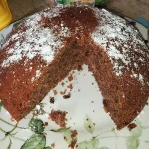 Bizcocho esponjoso de chocolate