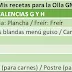 Equivalencias de la Olla D a la G o H