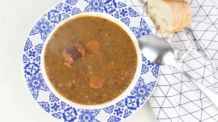 Lentejas guisadas en olla GM