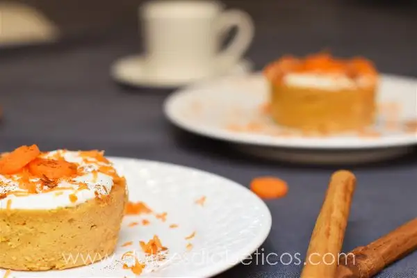 Pastelitos de zanahoria al microondas