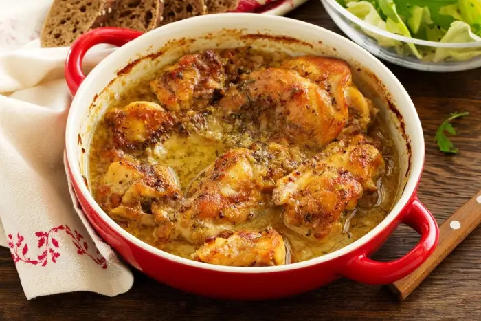 Pollo a la sidra, una receta jugosa y aromática