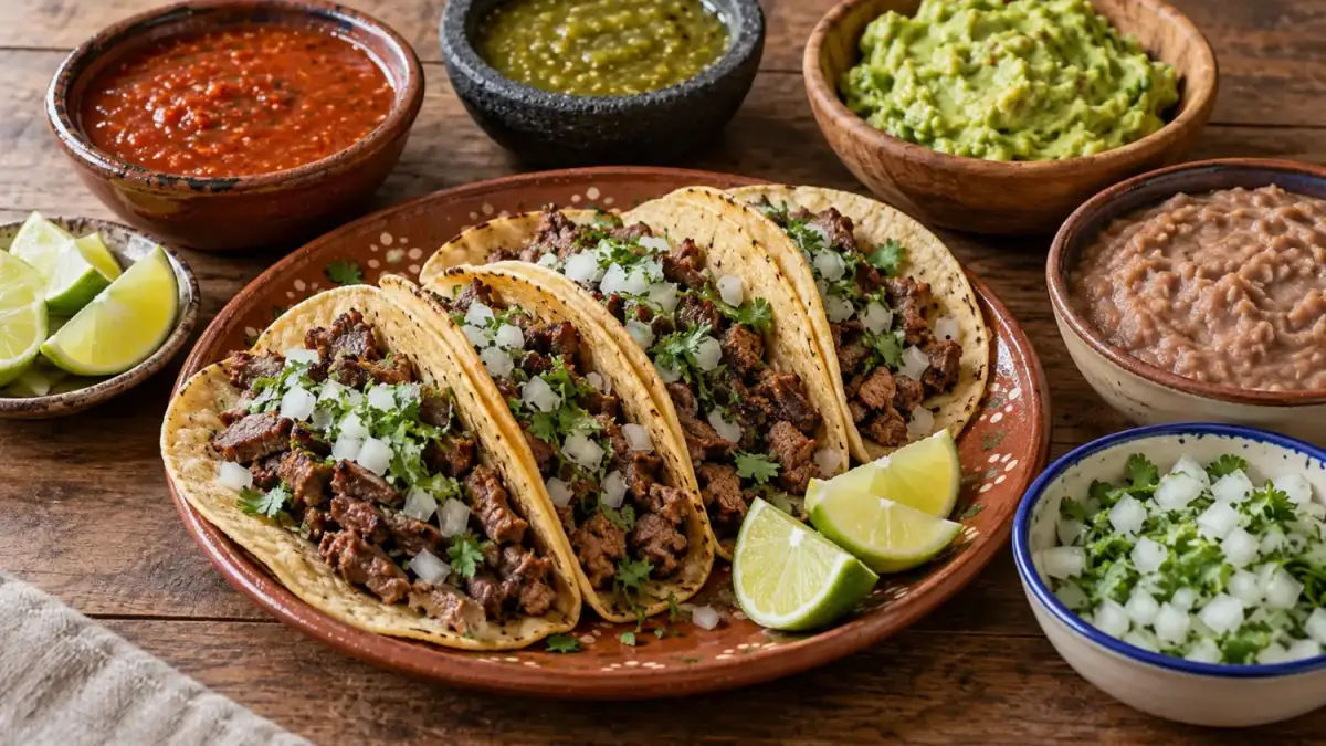 Qué servir con tacos: salsas y acompañamientos