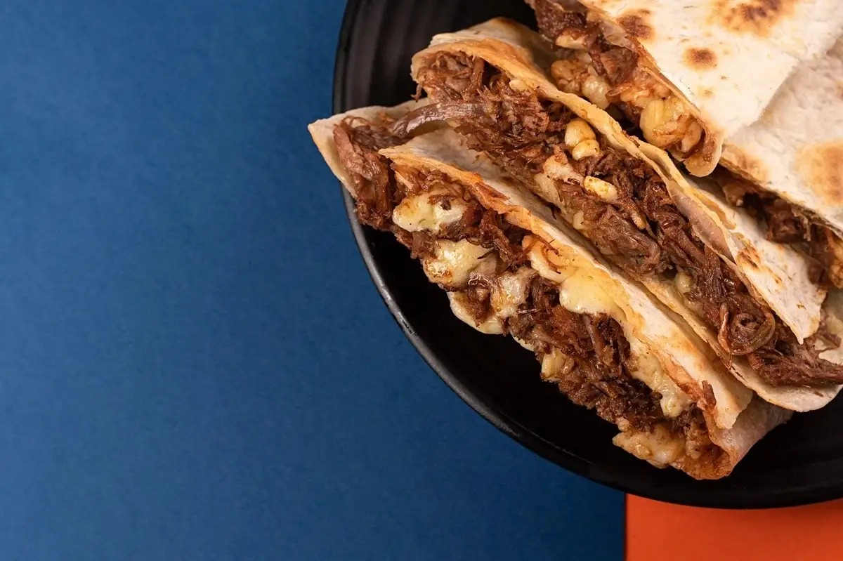 Quesadillas de carne deshebrada: receta fácil