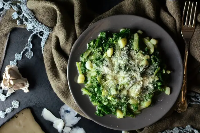 Receta de acelgas a la vasca