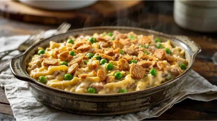 Receta de fideos a la cazuela con pollo