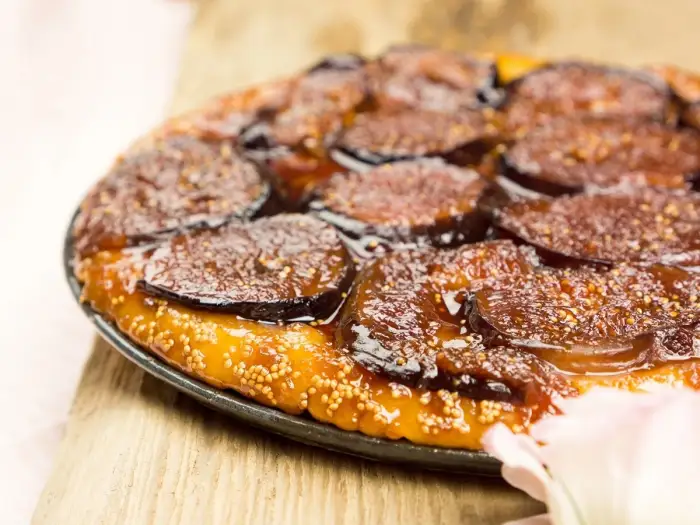 Receta de tarta tatin de higos