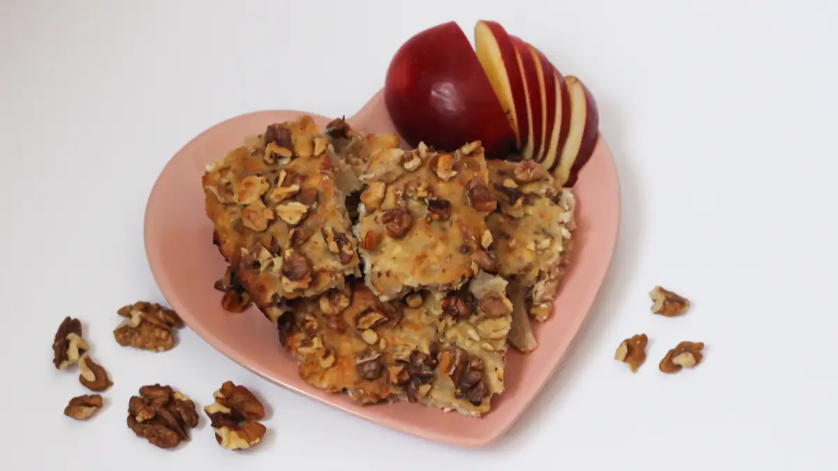 Receta fácil de manzanas horneadas con avena