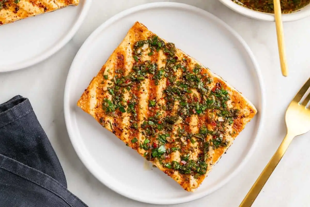 Tofu a la plancha