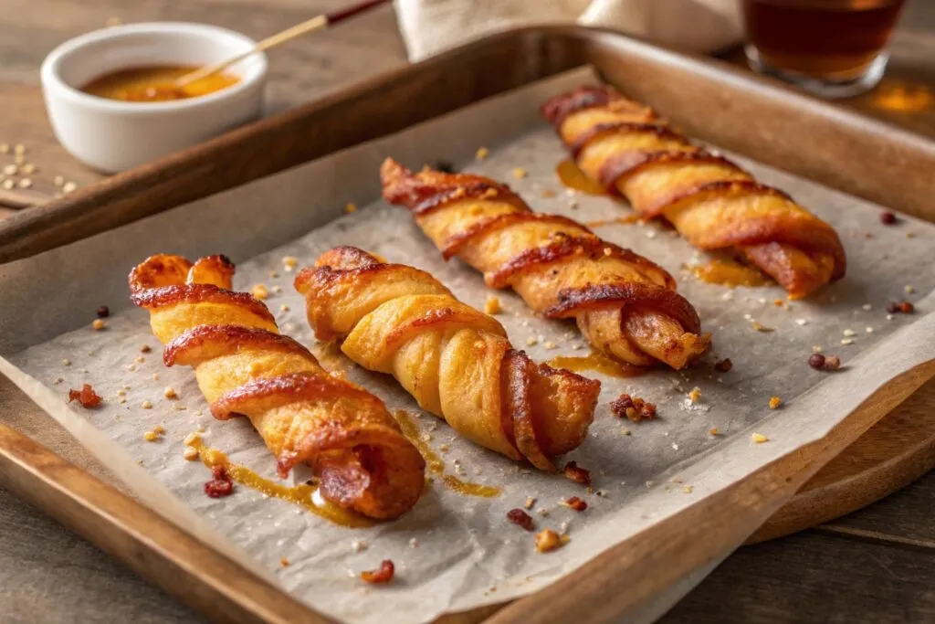 Twisted Bacon (bacon en espiral) en freidora de aire