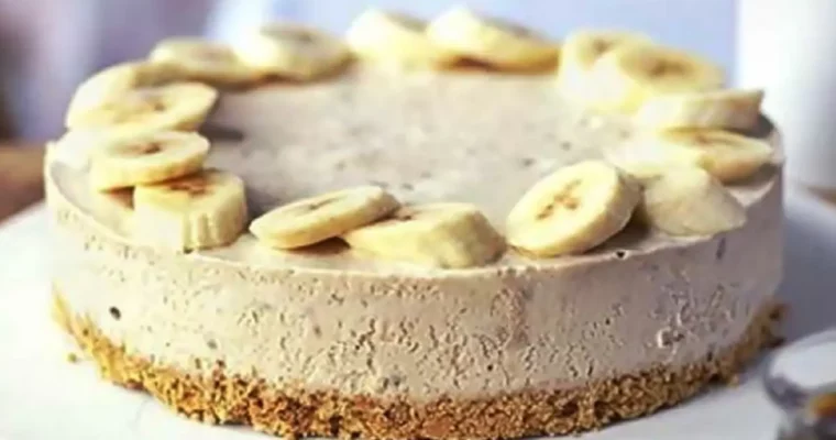 receta de Cheesecake de chocolate y plátano con thermomix