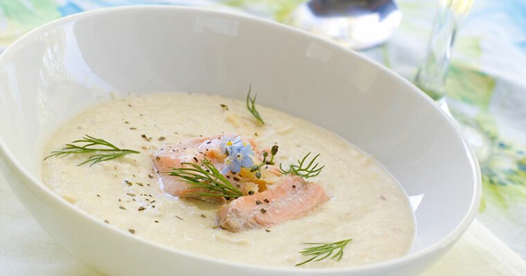 Crema de Salmón Ahumado con monsieur cuisine