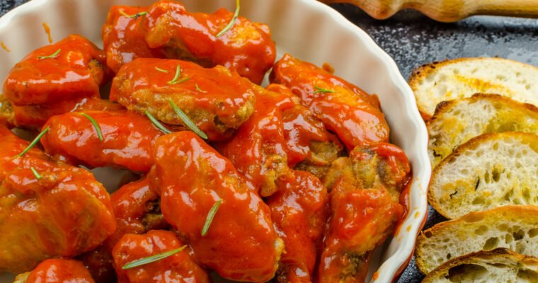 Alitas de Pollo con Tomate con monsieur cuisine