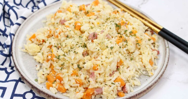 Arroz Nelba o arroz asiatico con huevos con MAMBO