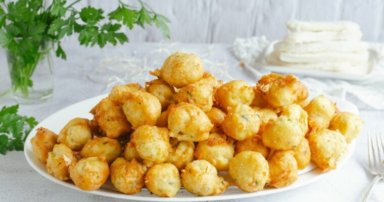 Buñuelos de bacalao con MAMBO