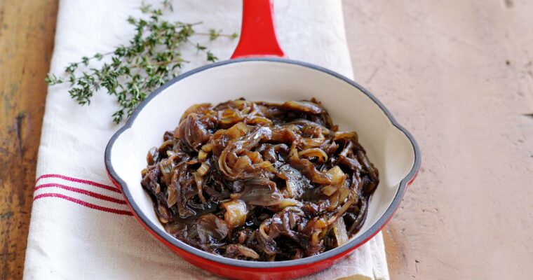 Cebolla caramelizada (Mermelada de cebolla) con MAMBO