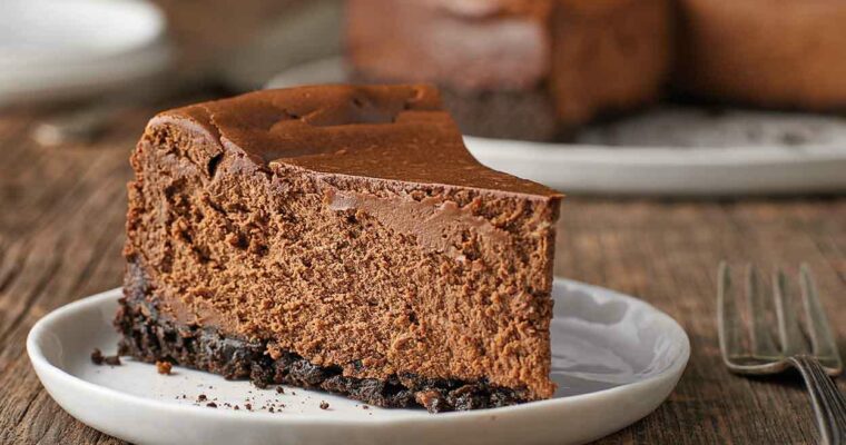 tarta de queso y chocolate con olla GM