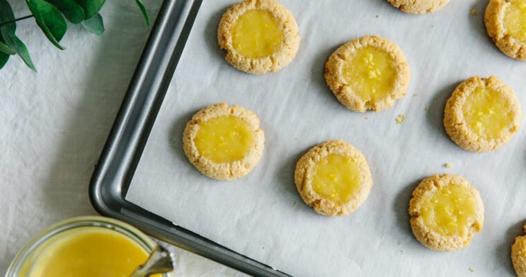 Cookies de Lemon Curd con monsieur cuisine