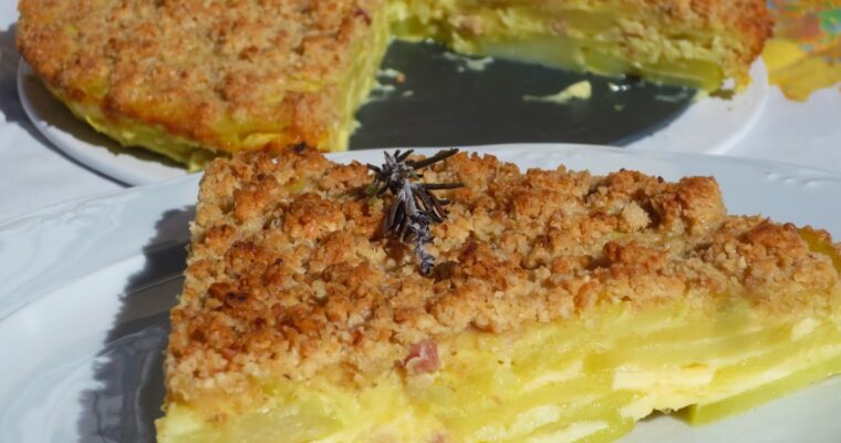 Crumble de tortilla con olla GM
