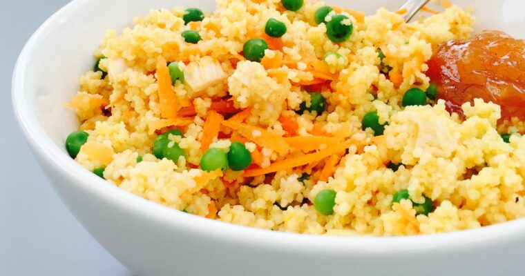 receta de Cuscús de mijo y pollo especiado con thermomix