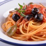 ESPAGUETIS A LA PUTANESCA con olla gm