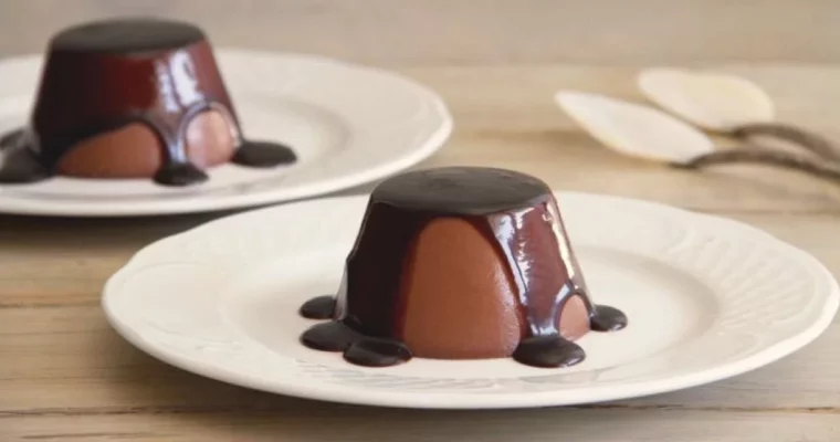 receta de Flan de chocolate con thermomix