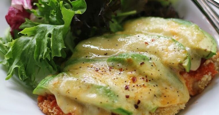 Pollo con aguacate y queso con olla GM