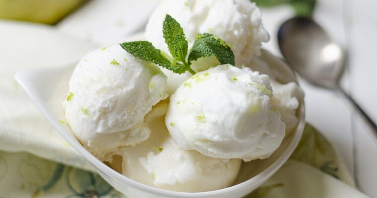 receta de Helado cremoso de limón con thermomix