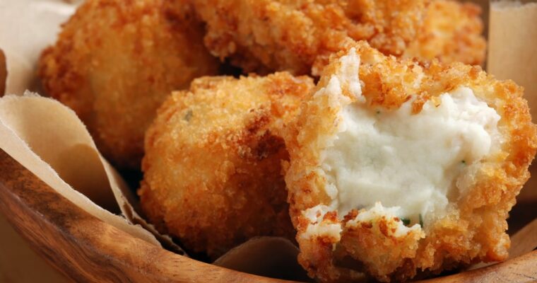 Croquetas de Roquefort y Nueces con monsieur cuisine