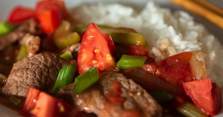 TERNERA CON TOMATE con olla GM