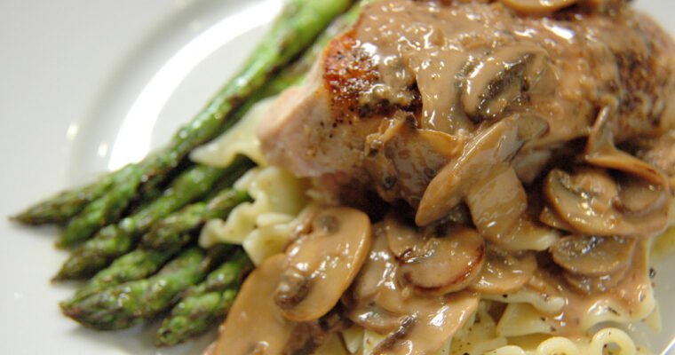 Pechugas con Champiñones en Salsa con monsieur cuisine