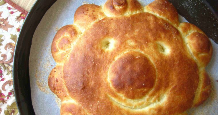 receta de Sol de pan de brioche relleno con thermomix