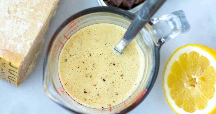 receta de Salsa César con thermomix