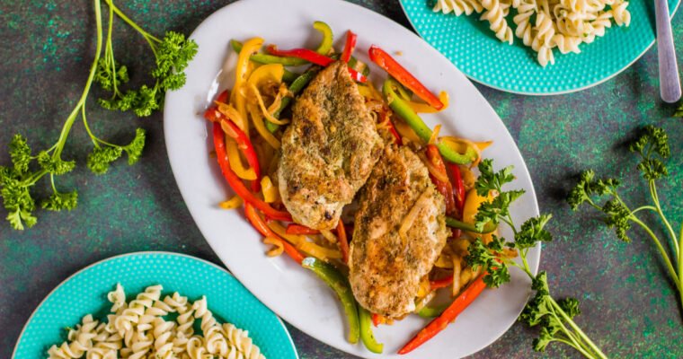 Pechuga de Pollo con Pimiento con monsieur cuisine