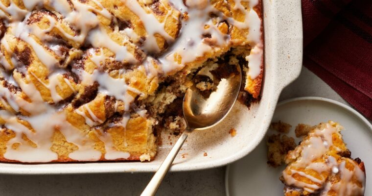 receta de Bizcocho de canela – Cinnamon Roll Cake con thermomix