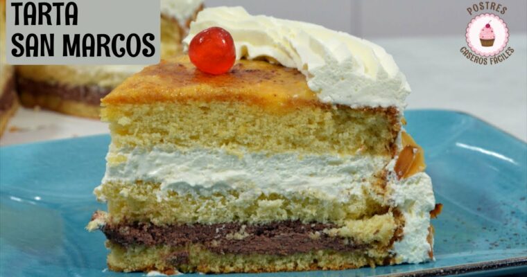 Tarta de colacao y natillas con olla GM