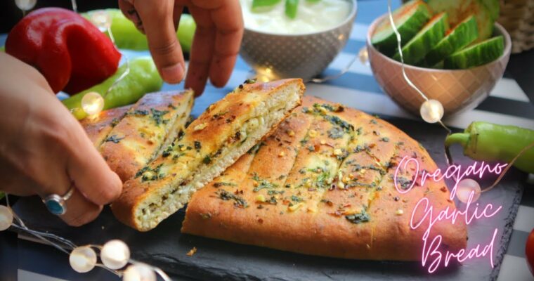 Pan de ajo y oregano con MAMBO