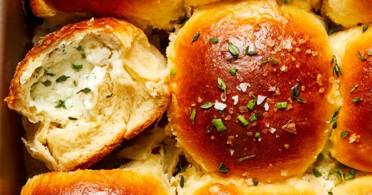 Panecillos de queso de cabra con MAMBO