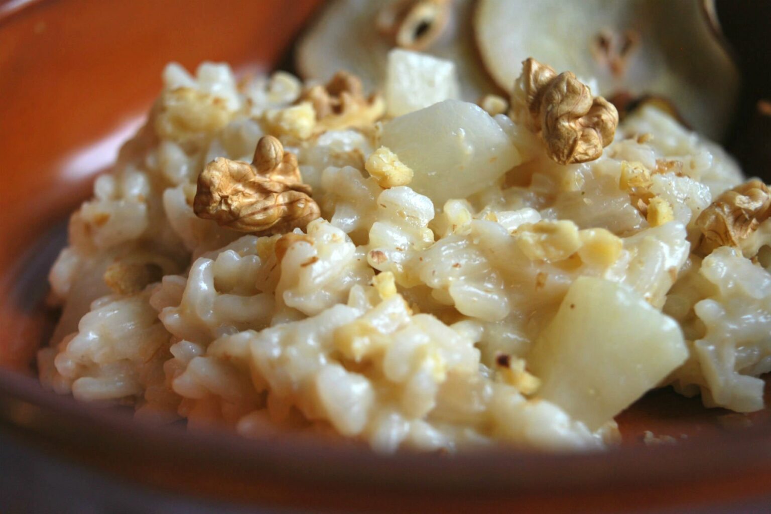 receta de Risotto de y pera con thermomix Thermorecetas