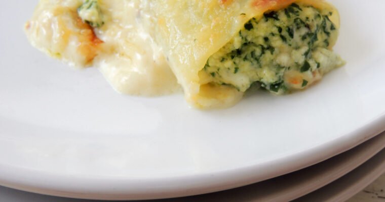 Canelones de puerro con olla GM