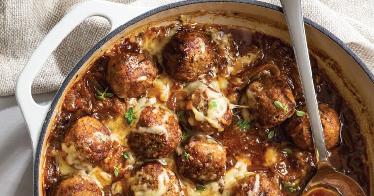 receta de Albóndigas encebolladas con thermomix