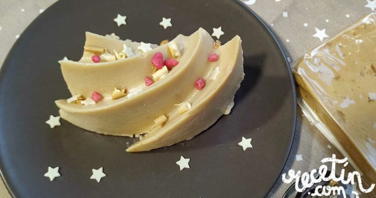 Flan de turron con cuajada con MAMBO