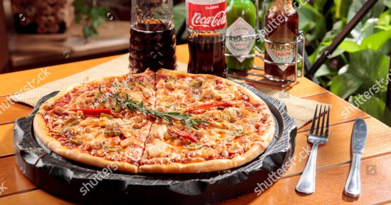 Coca de pizza con olla GM
