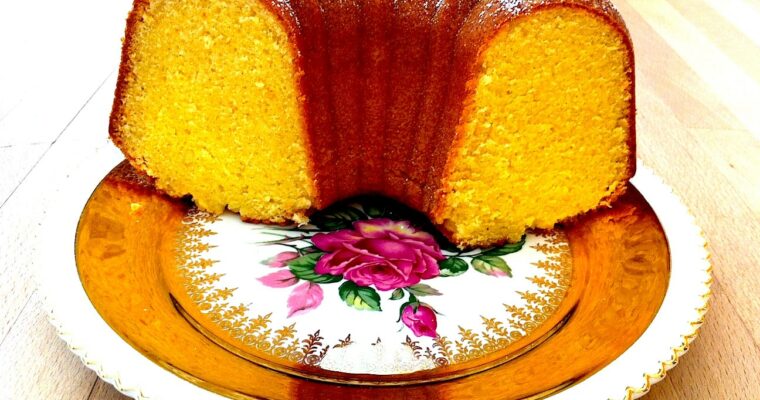Torta de naranja portuguesa con MAMBO