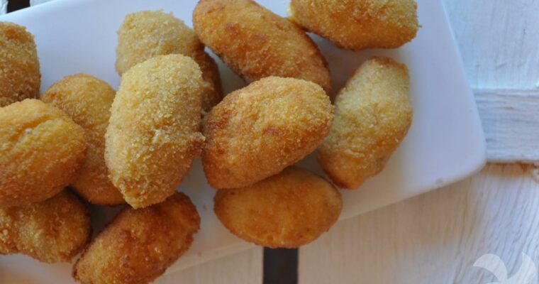 receta de Croquetas de pollo asado para TM5 con thermomix