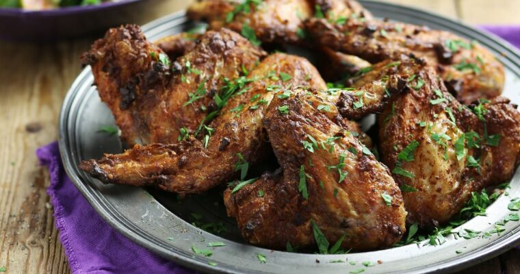 ALITAS AL PIMENTÓN con olla GM