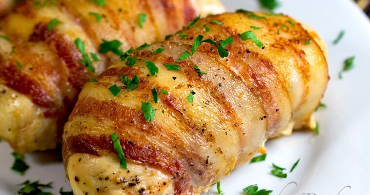 Pechugas envueltas rellenas de queso con olla GM