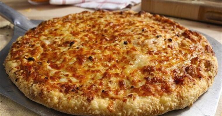 Pizza 6 Quesos con monsieur cuisine